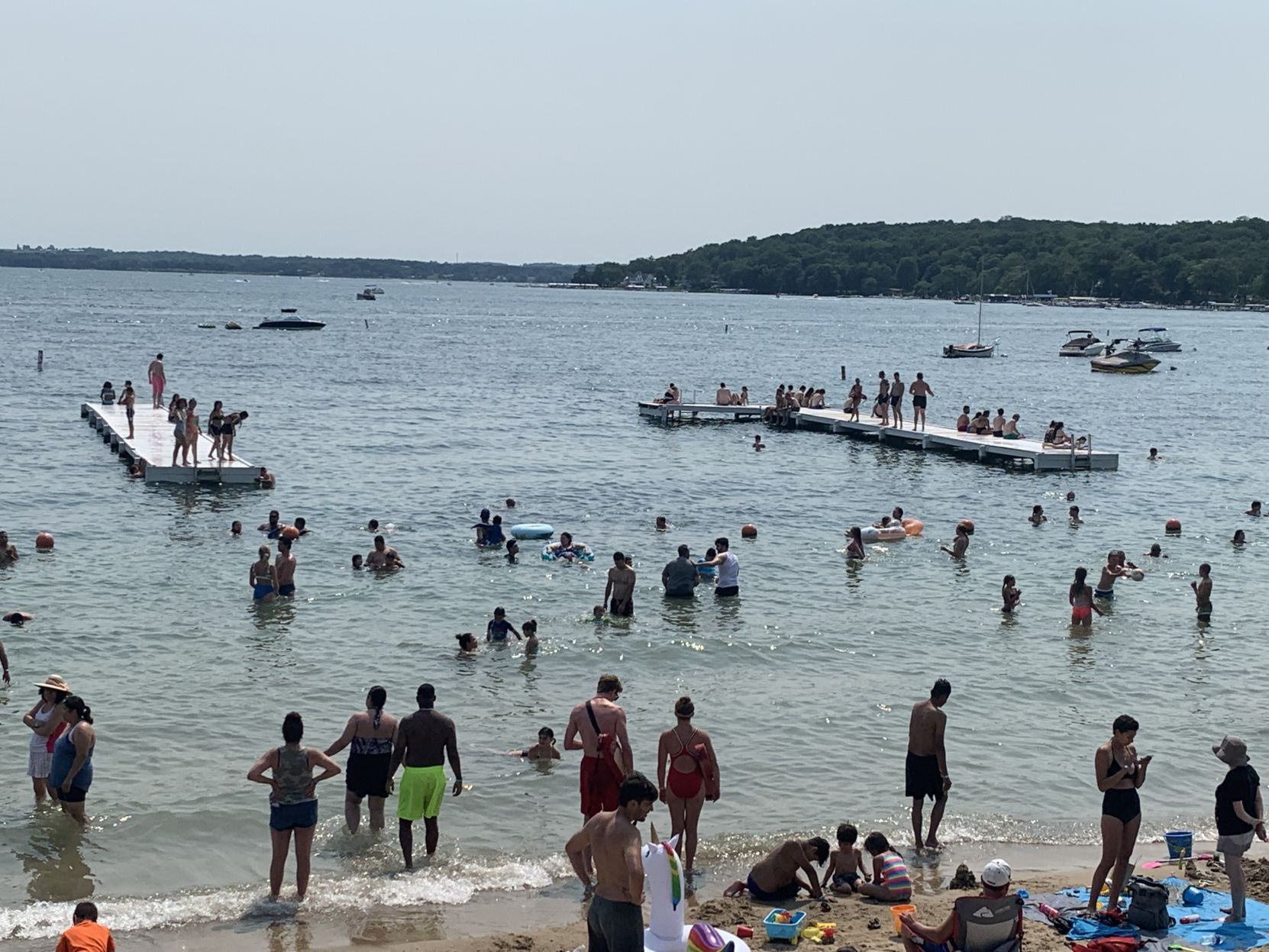 July 3, 2021 at Lake Geneva's Riviera Beach